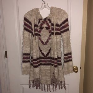 Knit Long Sleeve Cardigan